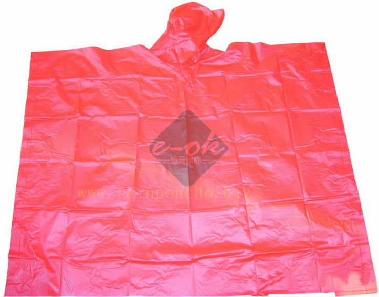 rain poncho women PVC 006